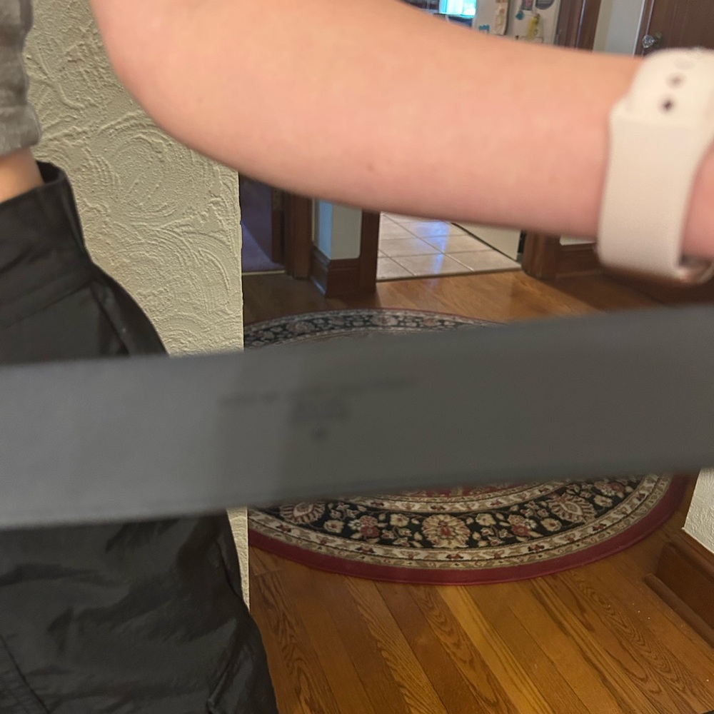 Gucci Black Belt with Silver Buckle . Vintage but never used - Picture 8 of 16